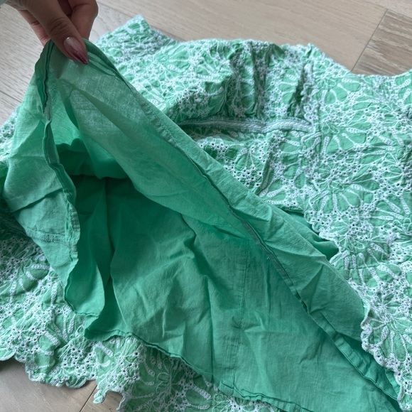 Loft Eyelet Flounce Skirt - Picture 2 of 5